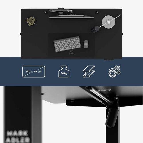 купить Офисный стол Mark Adler Leader 7.3 Black в Кишинёве 