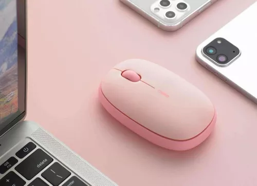 cumpără Mouse Rapoo 14380 M660 Silent Multi Mode, pink în Chișinău 