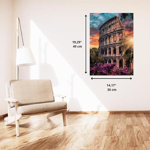 купить Пазл Clementoni Puzzle 500 HQC Flavian Amphitheatre Compact (35588) в Кишинёве 