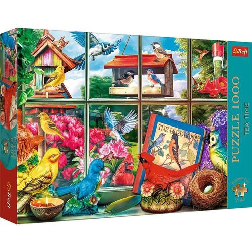 купить Пазл Trefl 10850 Puzzle 1000 Premium Plus. Lumea pasarilor в Кишинёве 
