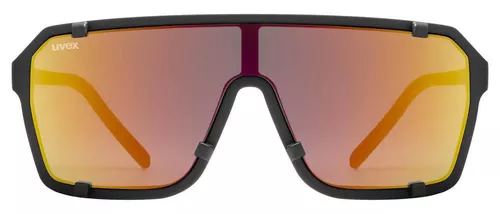 купить Защитные очки Uvex Esntl epic black matt/mir.red в Кишинёве 