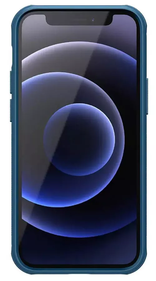 cumpără Husă pentru smartphone Nillkin Super Frosted Shield iPhone 12 Pro, Blue în Chișinău 