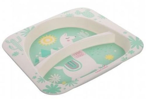 купить Посуда для кормления Canpol 9/213 Набор бамбуковой посуды 5 элементов Лама в Кишинёве 