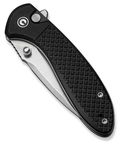 купить Нож походный Civivi C24031-1 Faeger, G10 negru, Button Lock в Кишинёве 