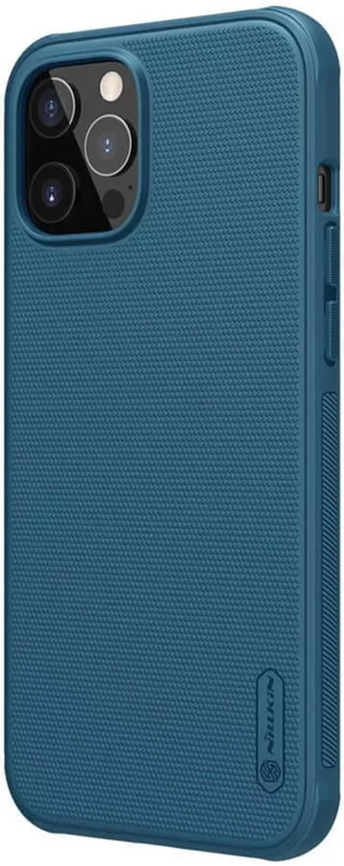 cumpără Husă pentru smartphone Nillkin Super Frosted Shield Pro iPhone 12, Blue în Chișinău 