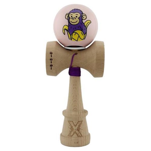 купить Активная игра Essa 164575 Kendama Super Sticky X Original, 7.5x6x18cm, Maimuță, roz в Кишинёве 