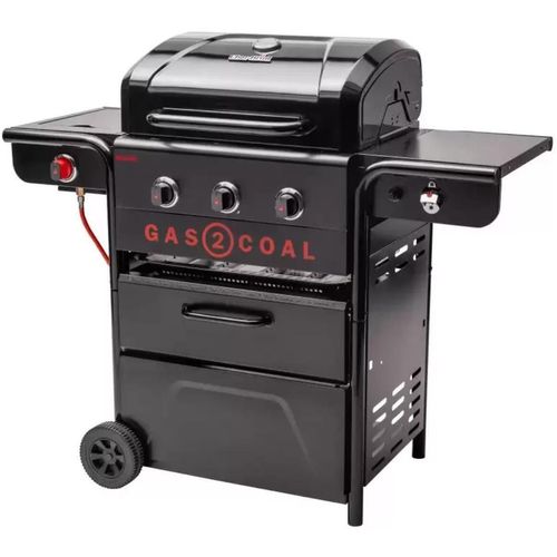 cumpără Grătar Char-Broil Gratar pe gaz&carbuni Gas2Coal 3 Burner Hybrid Special Edition 330 + Tava tigaie (140994) în Chișinău 