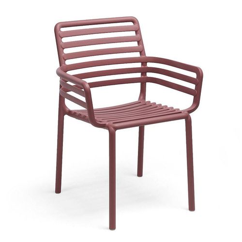 купить Кресло Nardi DOGA ARMCHAIR MARSALA 40254.21.000 (Кресло для сада и террасы) в Кишинёве 