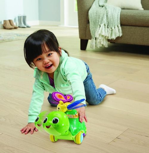 купить Игрушка Vtech Baby 80547626 2-in-1 Push&Discover turtle RUS в Кишинёве 