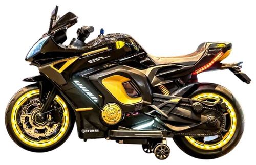 cumpără Mașină electrică pentru copii Richi (63074) Motocicleta negru pe acumulator pentru copii (3188) în Chișinău 