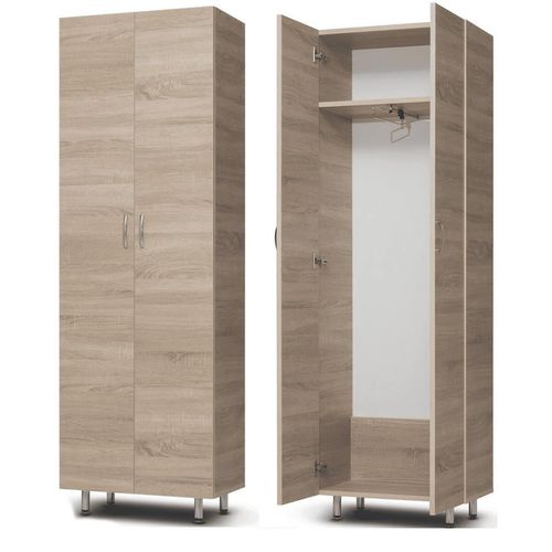 cumpără Dulap de birou Mashtab 9152 Dulap pt haine (600x340x1900) Sonoma în Chișinău 