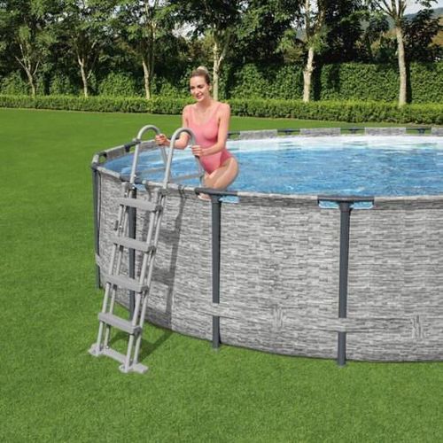 cumpără Piscină cu cadru Bestway 5618YBW Steel Pro Max 549x122cm în Chișinău 