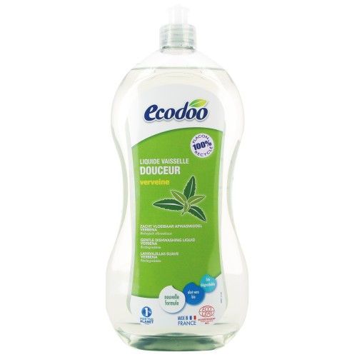 Detergent eco pentru spalarea veselei Ecodoo Aloe si Verbena 1 L 