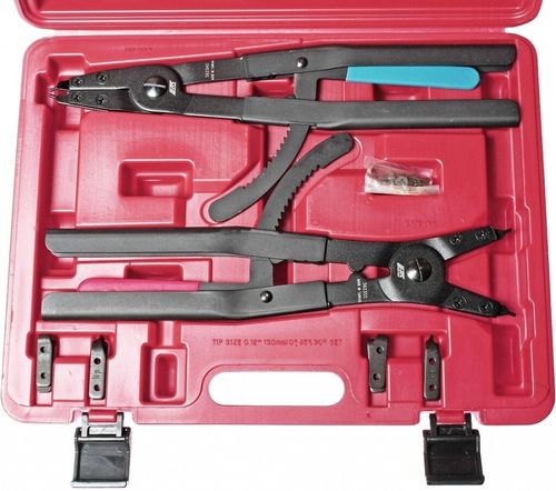 cumpără Clește JTC JTC-5623 Щипцы для стопорных колец L=400мм. (2шт. 6 предм.) în Chișinău 