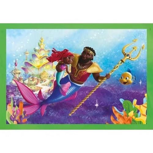 cumpără Puzzle Clementoni Puzzle 4în 1 Disney Ariel (21533) în Chișinău 