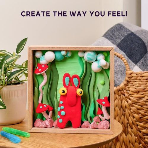 cumpără Set de creație Okto 20031 DIY Set de plastilină ușoară Lumi mici Trol în Chișinău 