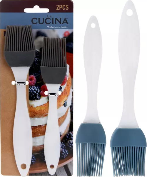 cumpără Pensula culinară Cucina 44890 Set 2buc 20/17cm silicon în Chișinău 