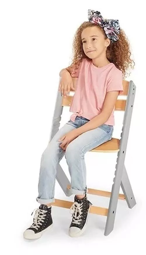 cumpără Scaun de masă KinderKraft ENOCK KHENOC0PGRY0000 серый мягк în Chișinău 