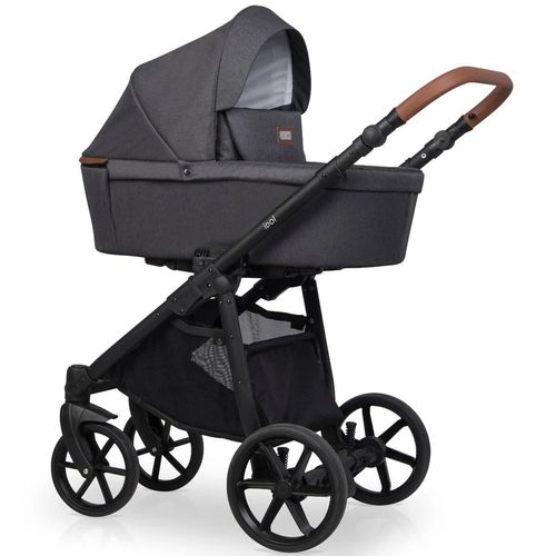 купить Детская коляска Riko Carucior 2in1 Basic Idol 04 Anthracite в Кишинёве 
