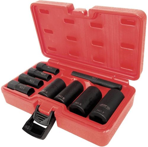 cumpără Set de tubulare, bite, duze JTC JTC-4297 набор головок для снятия секреток, 9 предм. în Chișinău 