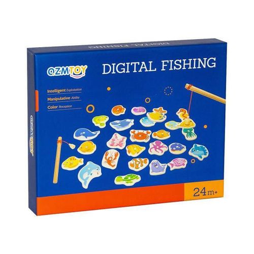 cumpără Joc educativ de masă miscellaneous 7691 Pescuit magnetic din lemn 119631 în Chișinău 