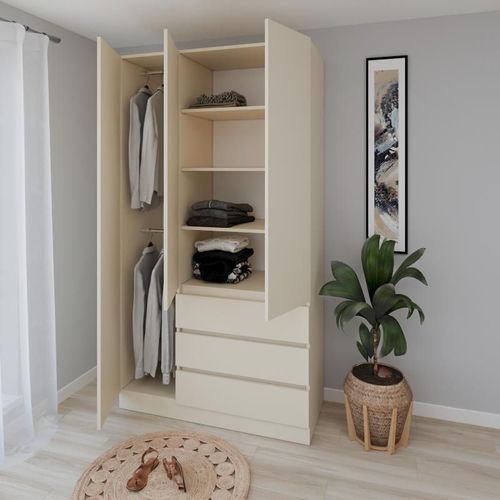 купить Шкаф Smartex (15874) N15 120cm Ivory в Кишинёве 