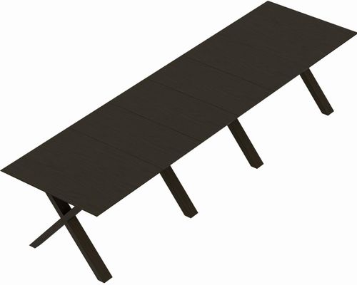 cumpără Masă Deco Madrid Black Top+Black Legs 160*100+50+50+50+50 în Chișinău 