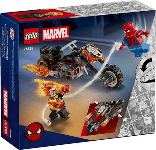 купить Конструктор Lego 76335 Spider-Man vs Ghost Rider Motorcycle в Кишинёве 