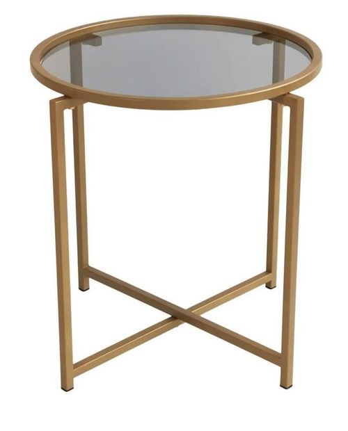 купить Журнальный столик Trendy S407K, Aur 50x50x50cm в Кишинёве 