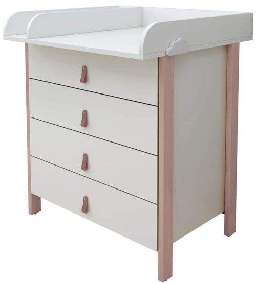 cumpără Comoda de infășat Ingvart 90017041-3 Scandi Alb/Cappucino în Chișinău 