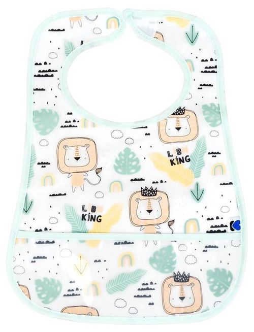 cumpără Bavețică Kikka Boo 31303030054 impermeabila cu buzunar Savanna Mint, 3 buc. în Chișinău 