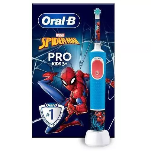 купить Щетка зубная электрическая Oral-B 2973 SPIDERMAN PRO в Кишинёве 