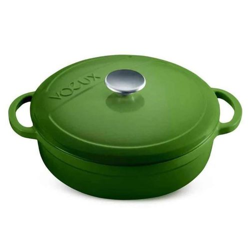 купить Кастрюля Voeux Kitchenware ST-109 Castron josuț din fontă 28cm, Foret в Кишинёве 