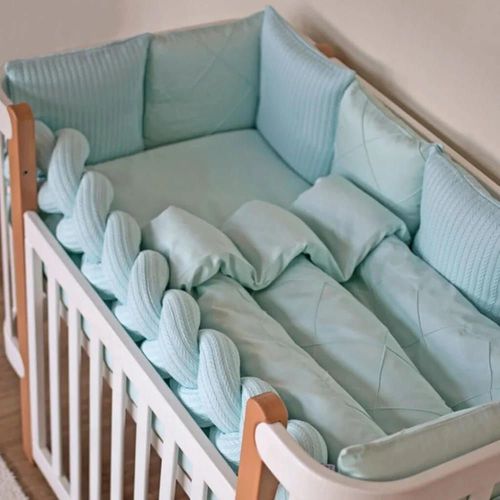 купить Детское постельное белье Veres VR 215.2 Флоренс Ментол (6ед.) в Кишинёве 