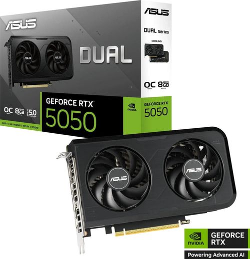 cumpără Placă video ASUS DUAL-RTX5050-O8G, GeForce RTX5050 8GB GDDR6 în Chișinău 