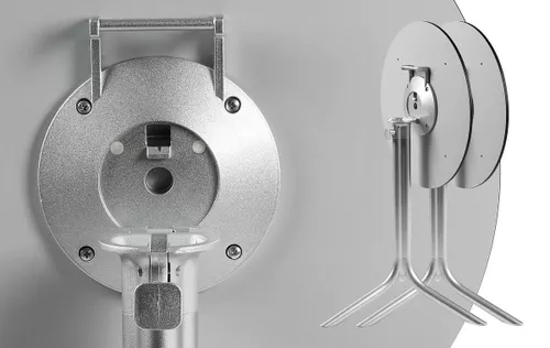 купить Стол Nardi Picior (baza) de masa aluminiu BASE FLUTE vern. bianco 55653.00.000 в Кишинёве 