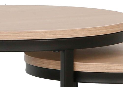 cumpără Măsuţă cafea Deco Darla Oak/Black în Chișinău 