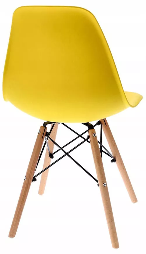 купить Стул Jumi SD-972698 81x46x52cm, Galben в Кишинёве 