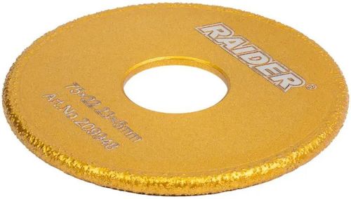купить Диск шлифовальный Raider 209948 Disc abraziv diamantat (cupa) 75x22,23x5mm в Кишинёве 