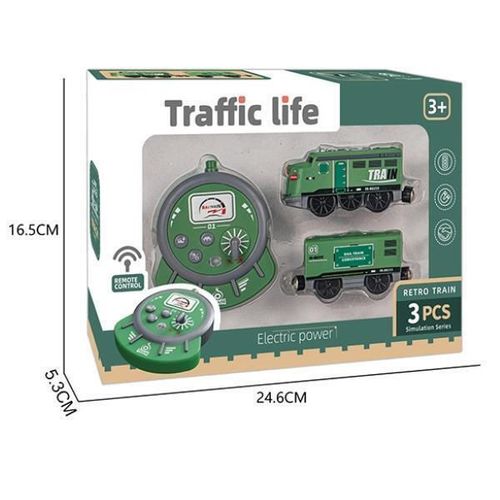 купить Радиоуправляемая игрушка Essa AU9661 Locomotivă de jucărie cu T/C в Кишинёве 