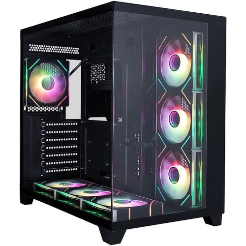 cumpără Carcasă PC 1stplayer MV8-TP BLACK, ATX w/o PSU (MV8-TP-BK-3F7R-1F7) în Chișinău 