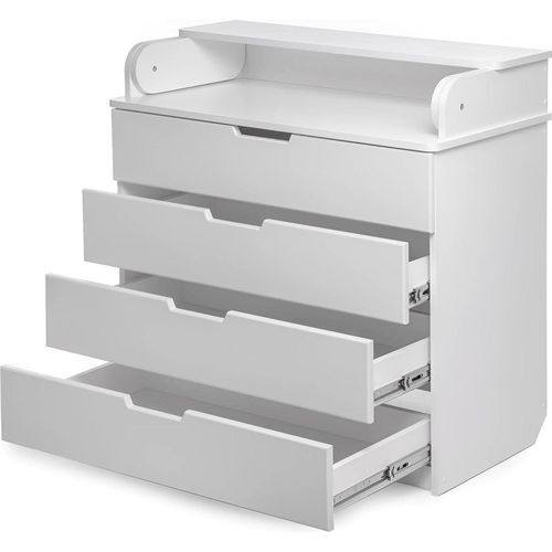 купить Комод-пеленатор PernaMea HappyBaby Standart 800x920 MDF alb в Кишинёве 