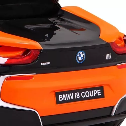 cumpără Mașină electrică pentru copii Kids car 8010263-2R_Orange BMW i8, 12V7AH, scaune din piele în Chișinău 