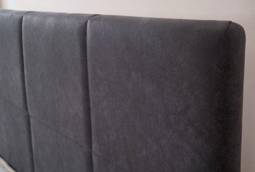 cumpără Pat oskar Side Havana Grafit 50 (без матраса) В116/Ш+3/Т+10см 160×200 în Chișinău 