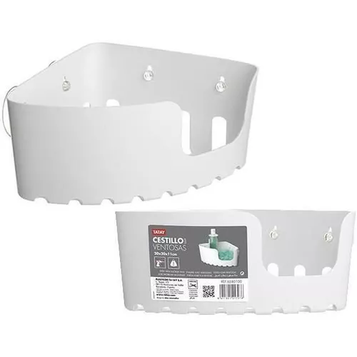 cumpără Raft de baie Tatay 42048 Корзинка угловая 20x20x11cm în Chișinău 
