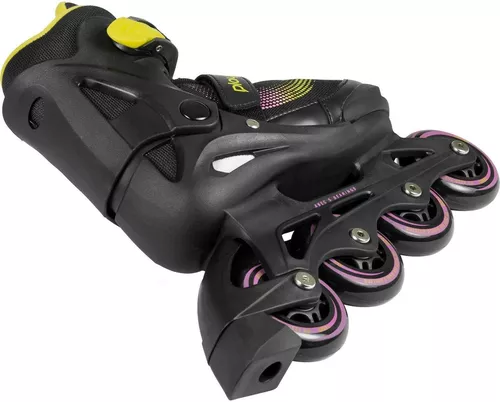 купить Роликовые коньки Powerslide 880326 Playlife, Joker Yellow Glow Combo (31-34) в Кишинёве 
