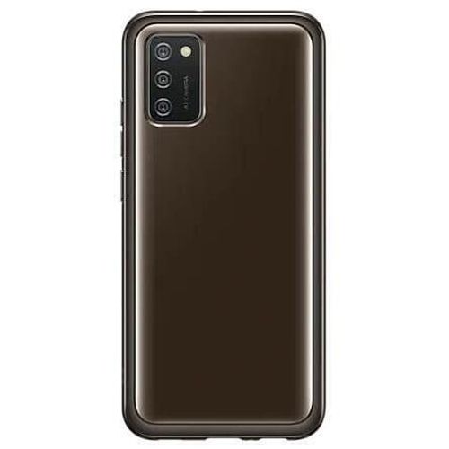 cumpără Husă pentru smartphone Samsung EF-QA025 Soft Clear Cover Black în Chișinău 