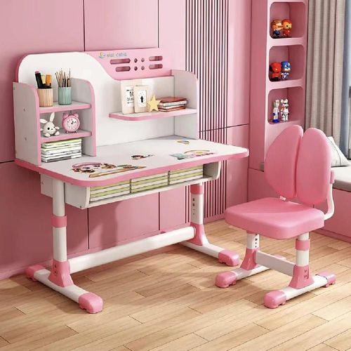 cumpără Set de mobilier pentru copii Richi (48516) Masa pentru studiu roz JCH180 în Chișinău 