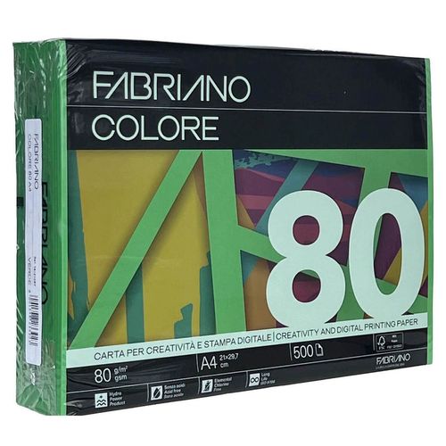 купить Бумага офисная Fabriano Бумага Colore A4, 80г/м2, 500 листов, green в Кишинёве 