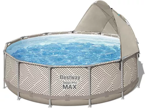 купить Бассейн каркасный Bestway 561FYBW Steel Pro Max 396х107cm, 11133L, cadru metalic в Кишинёве 